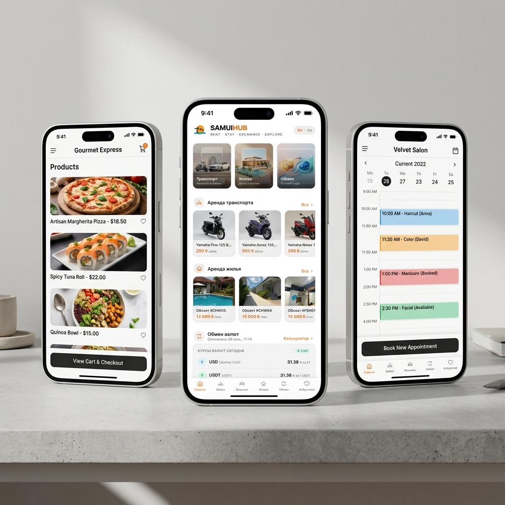 Telegram Mini Apps Showcase Mockup